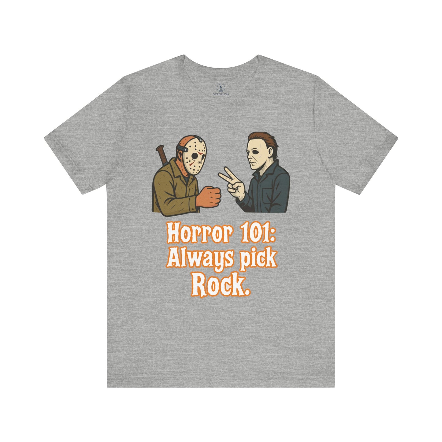 Horror-Themed T-Shirt, Horror Movie Fan Tee, Gift for Horror Lovers, Fun Graphic Tee, Halloween Costume Shirt
