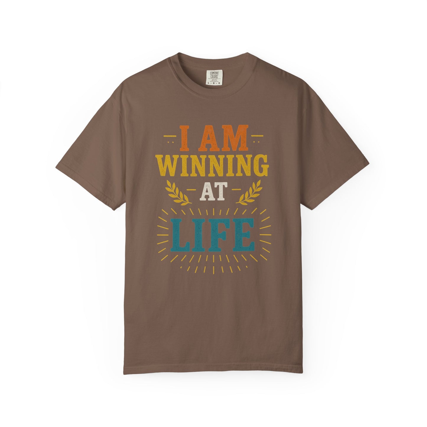 Winning at Life Unisex T-Shirt - Funny Gift, Motivational Tee, Casual Wear, Birthday Gift, Everyday Apparel