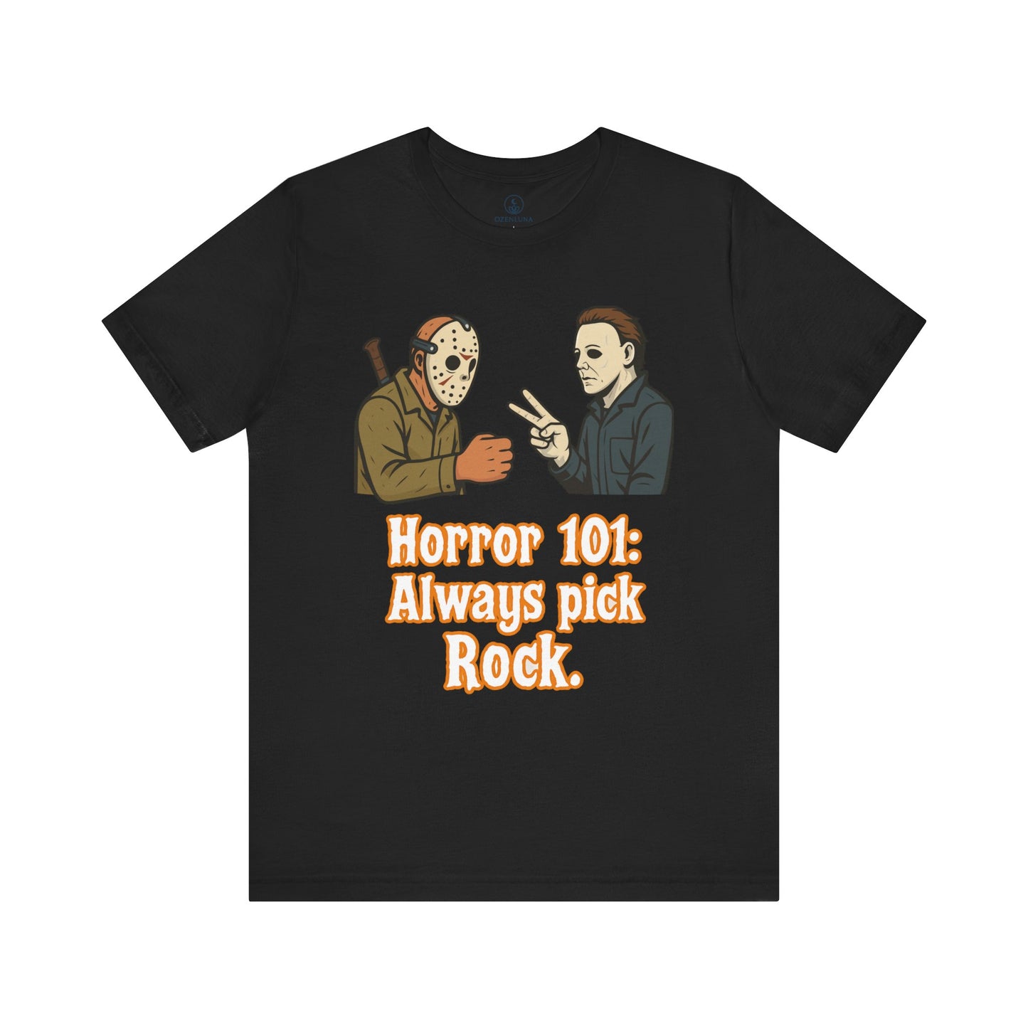 Horror-Themed T-Shirt, Horror Movie Fan Tee, Gift for Horror Lovers, Fun Graphic Tee, Halloween Costume Shirt