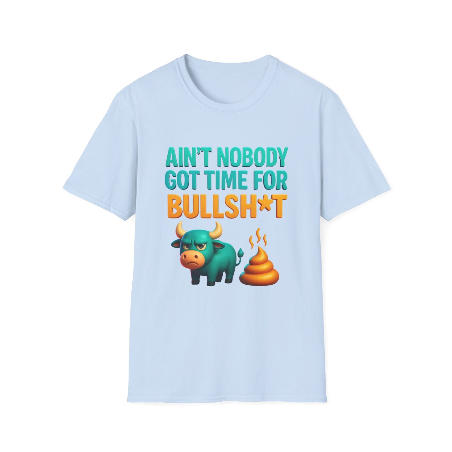 Funny Cow T-Shirt, Humorous Tee for Animal Lovers, Gift for Friends, Sarcastic Quote Shirt - Unisex Softstyle Top, Cow Graphic Tee, Funny