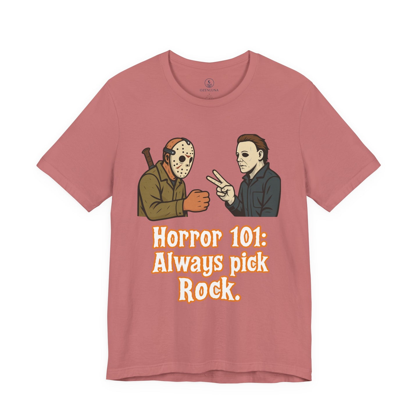 Horror-Themed T-Shirt, Horror Movie Fan Tee, Gift for Horror Lovers, Fun Graphic Tee, Halloween Costume Shirt