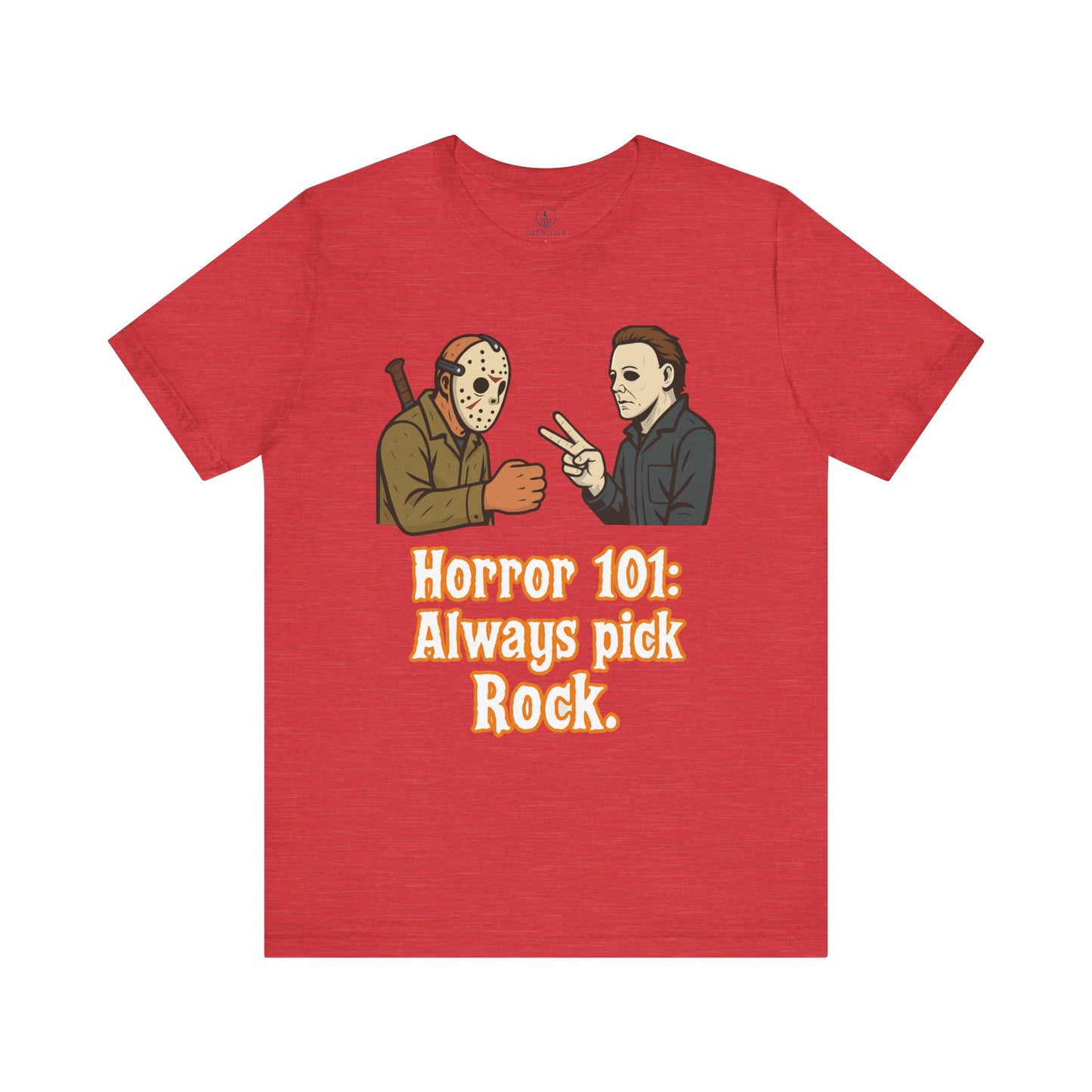 Horror-Themed T-Shirt, Horror Movie Fan Tee, Gift for Horror Lovers, Fun Graphic Tee, Halloween Costume Shirt