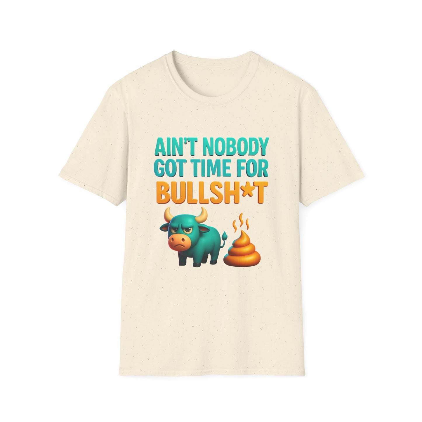 Funny Cow T-Shirt, Humorous Tee for Animal Lovers, Gift for Friends, Sarcastic Quote Shirt - Unisex Softstyle Top, Cow Graphic Tee, Funny