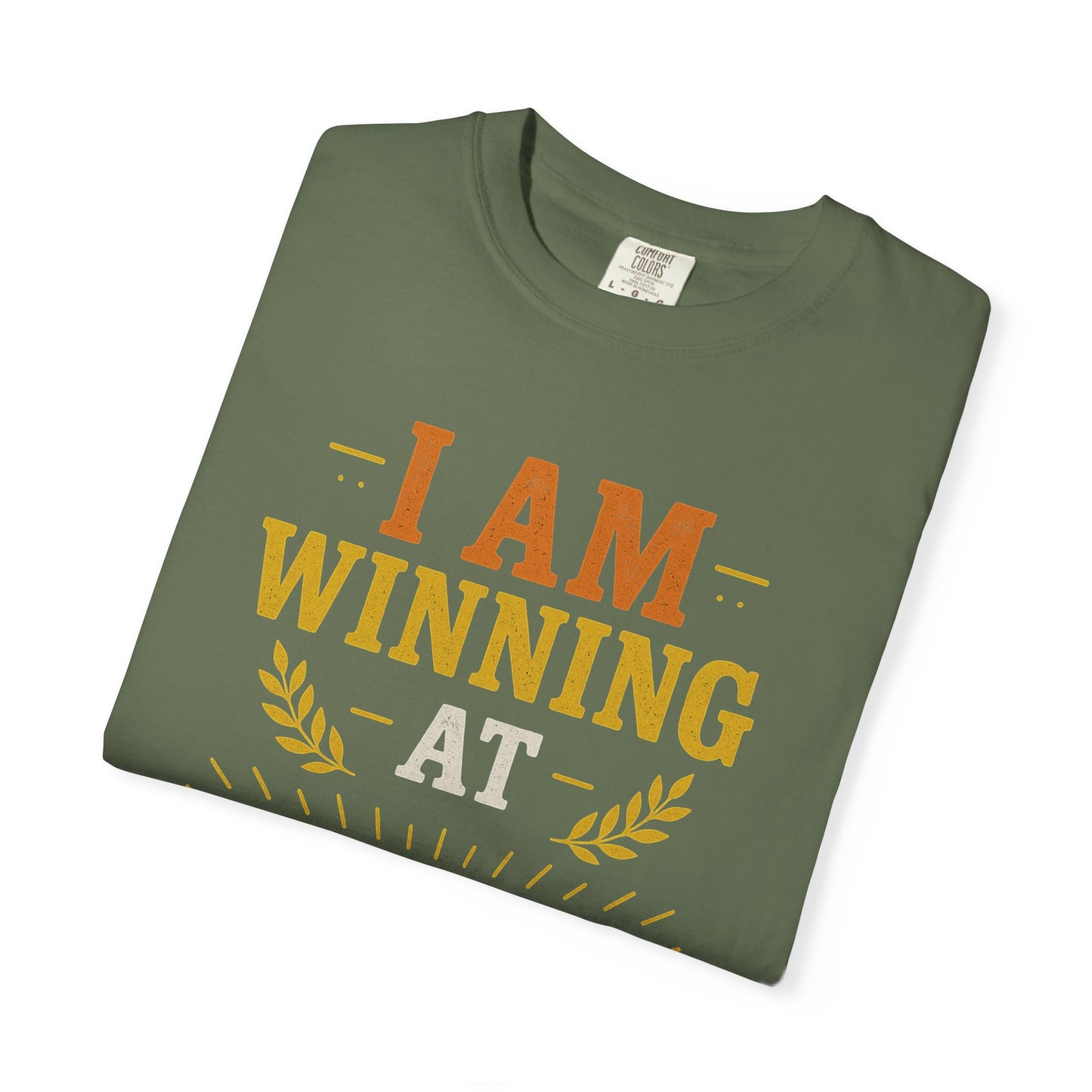 Winning at Life Unisex T-Shirt - Funny Gift, Motivational Tee, Casual Wear, Birthday Gift, Everyday Apparel