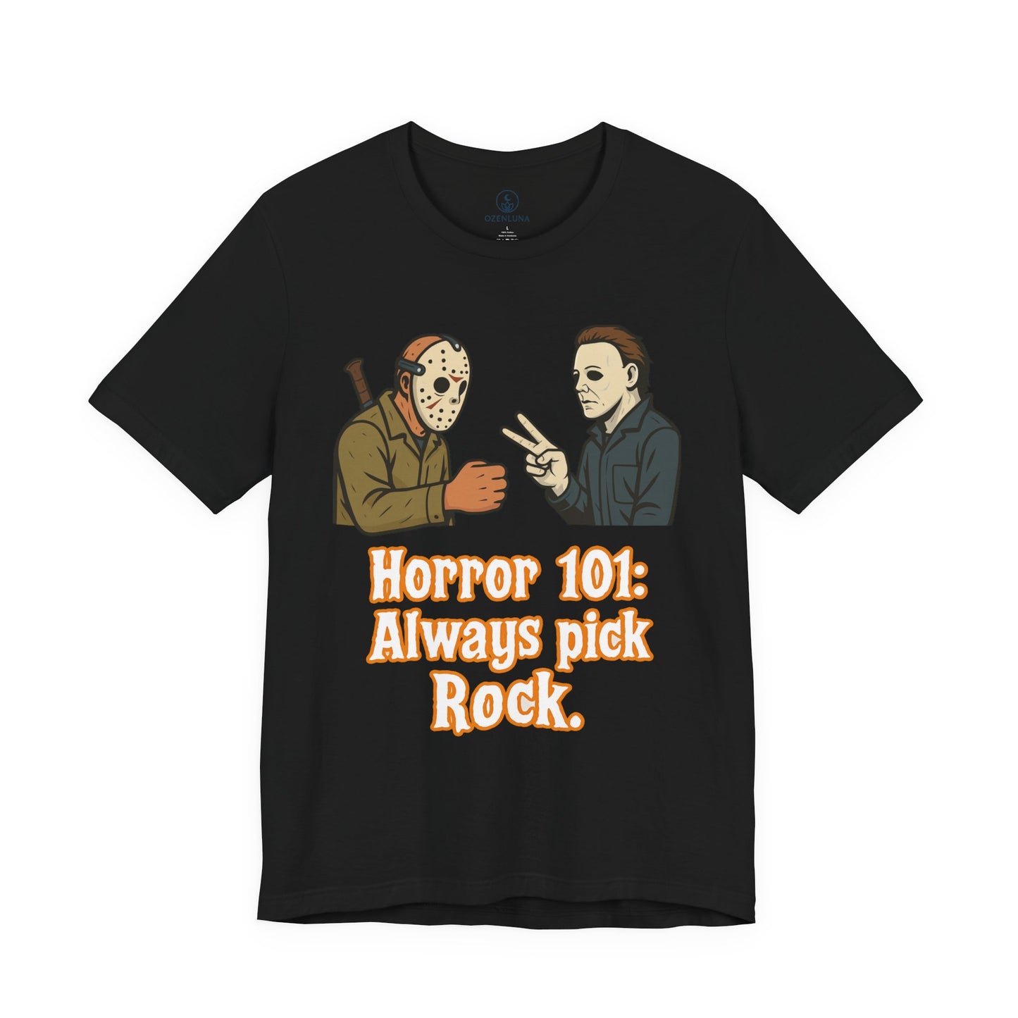 Horror-Themed T-Shirt, Horror Movie Fan Tee, Gift for Horror Lovers, Fun Graphic Tee, Halloween Costume Shirt