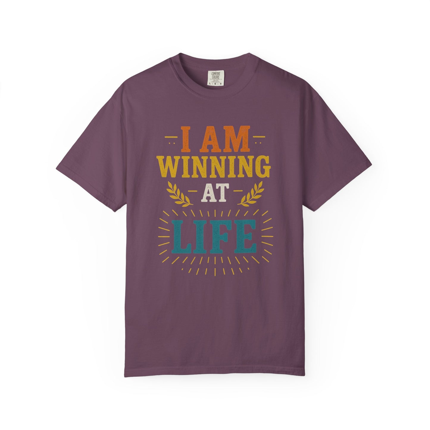 Winning at Life Unisex T-Shirt - Funny Gift, Motivational Tee, Casual Wear, Birthday Gift, Everyday Apparel