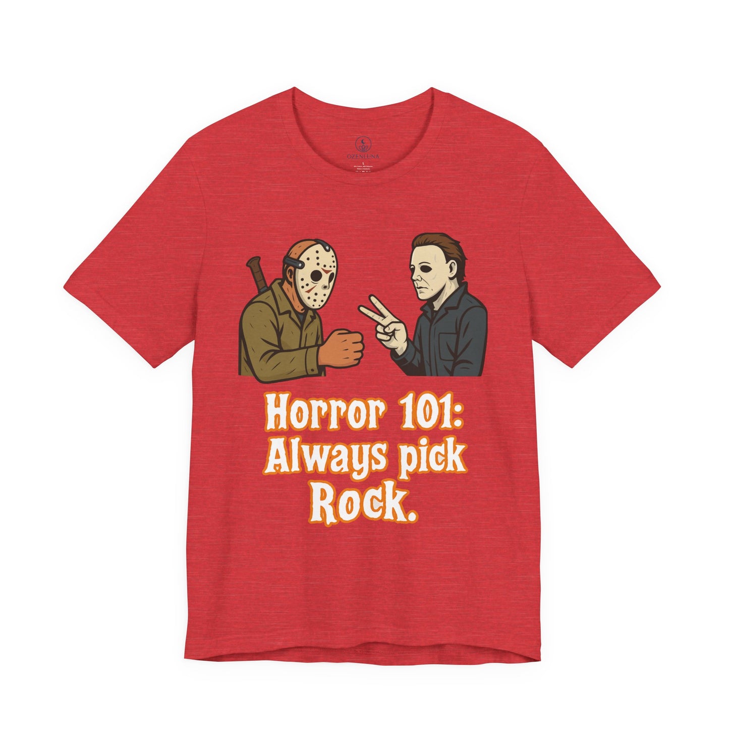 Horror-Themed T-Shirt, Horror Movie Fan Tee, Gift for Horror Lovers, Fun Graphic Tee, Halloween Costume Shirt