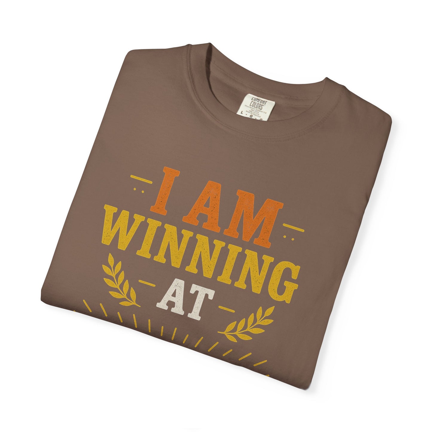 Winning at Life Unisex T-Shirt - Funny Gift, Motivational Tee, Casual Wear, Birthday Gift, Everyday Apparel