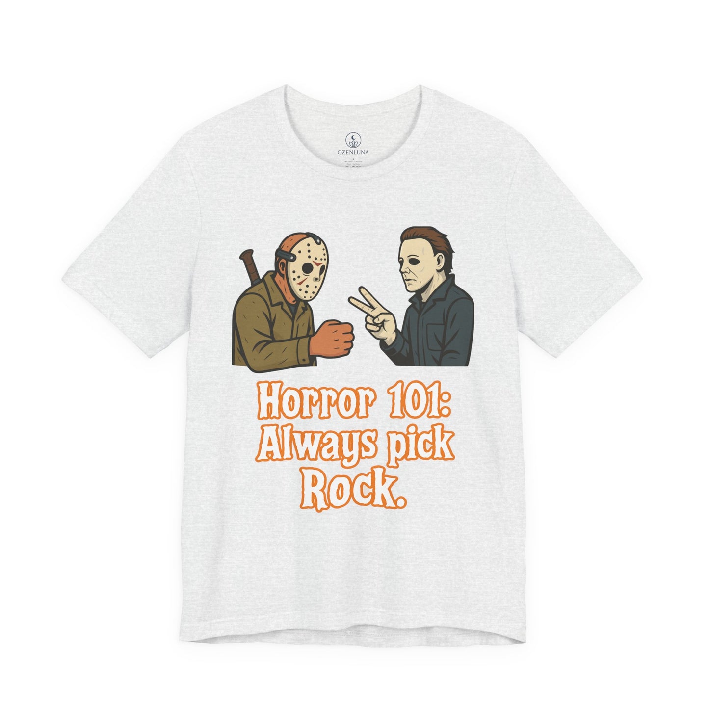 Horror-Themed T-Shirt, Horror Movie Fan Tee, Gift for Horror Lovers, Fun Graphic Tee, Halloween Costume Shirt