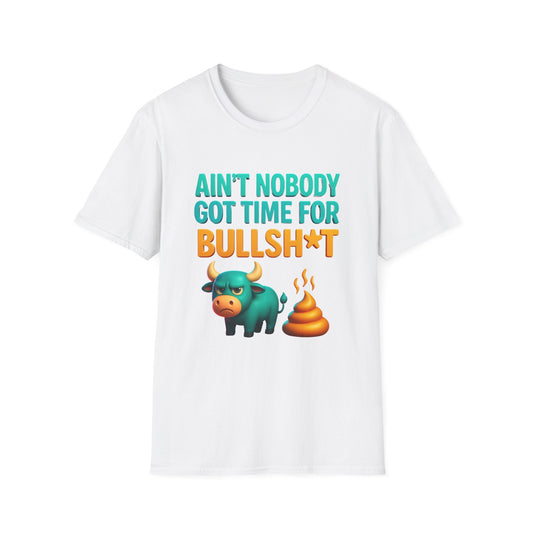 Funny Cow T-Shirt, Humorous Tee for Animal Lovers, Gift for Friends, Sarcastic Quote Shirt - Unisex Softstyle Top, Cow Graphic Tee, Funny