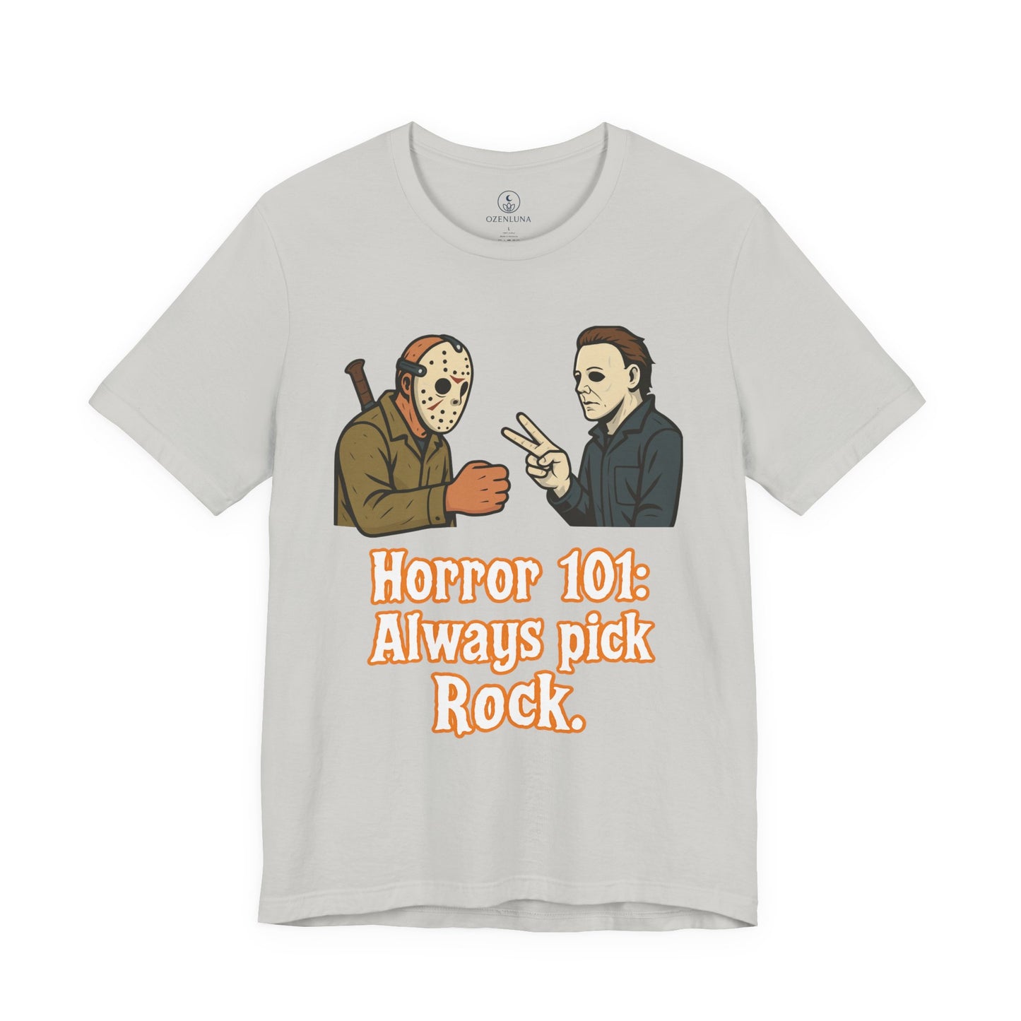 Horror-Themed T-Shirt, Horror Movie Fan Tee, Gift for Horror Lovers, Fun Graphic Tee, Halloween Costume Shirt