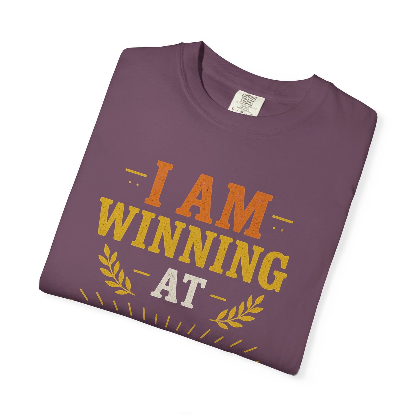Winning at Life Unisex T-Shirt - Funny Gift, Motivational Tee, Casual Wear, Birthday Gift, Everyday Apparel