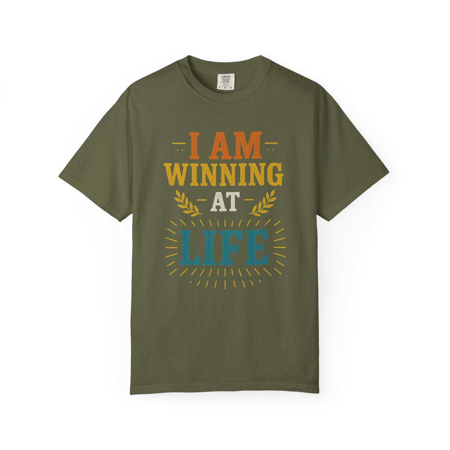 Winning at Life Unisex T-Shirt - Funny Gift, Motivational Tee, Casual Wear, Birthday Gift, Everyday Apparel