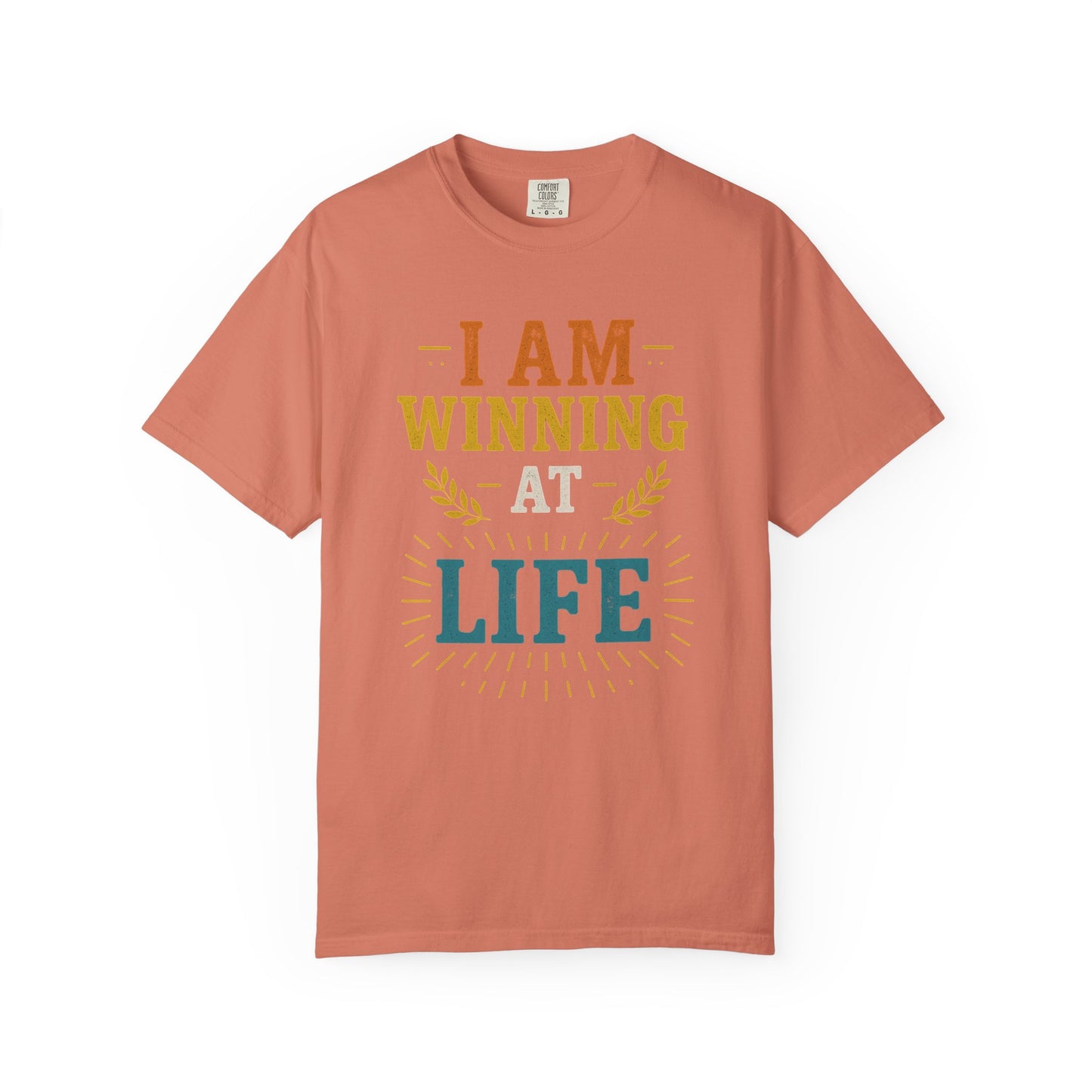 Winning at Life Unisex T-Shirt - Funny Gift, Motivational Tee, Casual Wear, Birthday Gift, Everyday Apparel