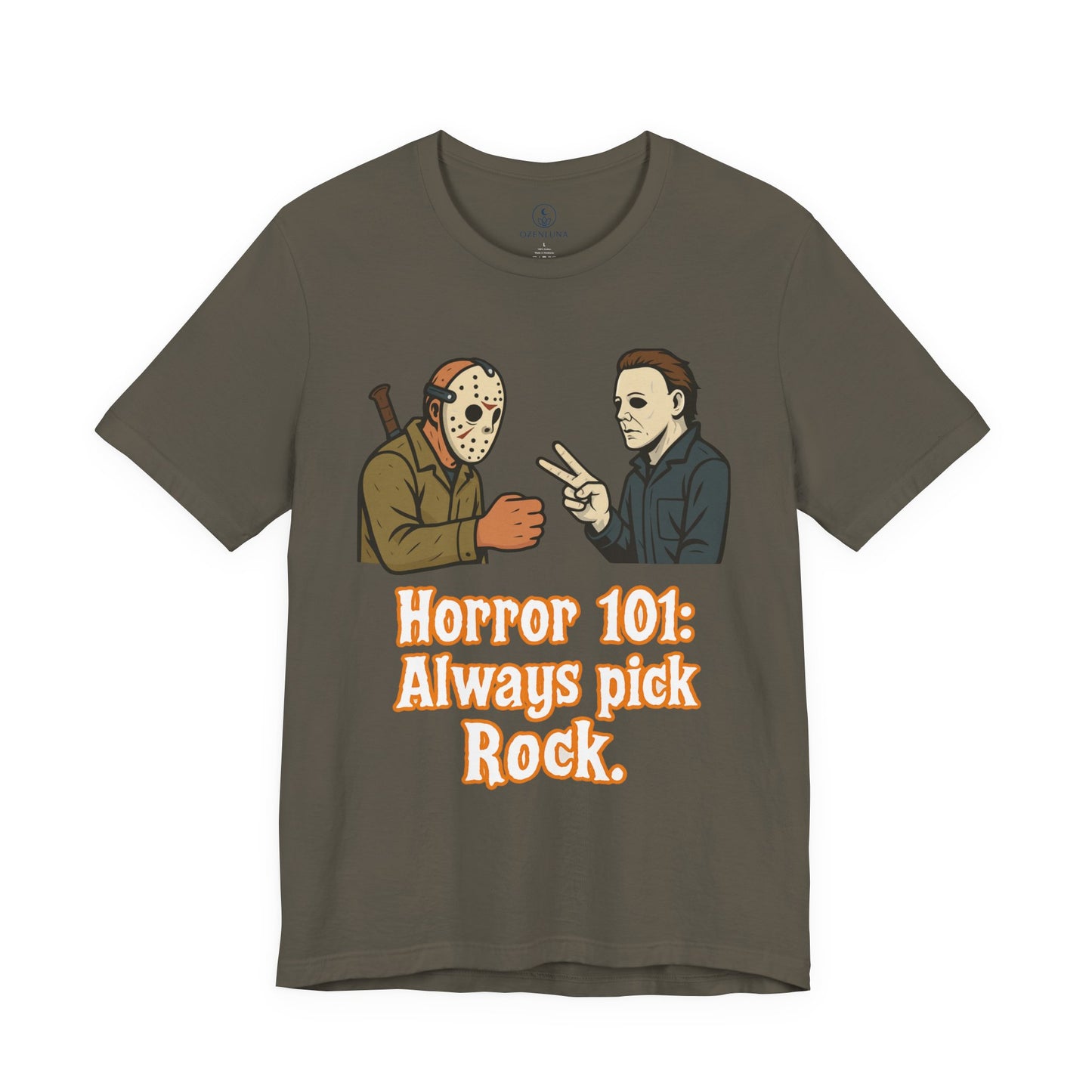 Horror-Themed T-Shirt, Horror Movie Fan Tee, Gift for Horror Lovers, Fun Graphic Tee, Halloween Costume Shirt