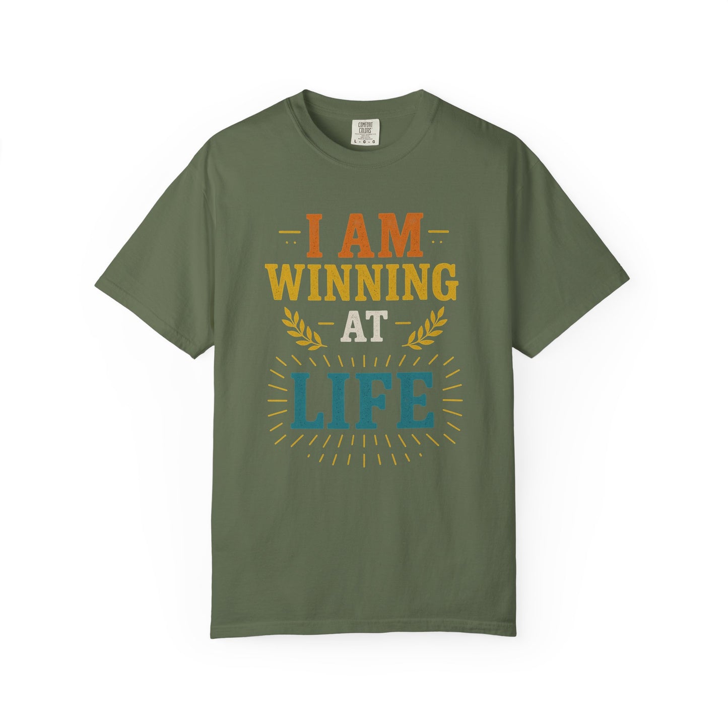 Winning at Life Unisex T-Shirt - Funny Gift, Motivational Tee, Casual Wear, Birthday Gift, Everyday Apparel