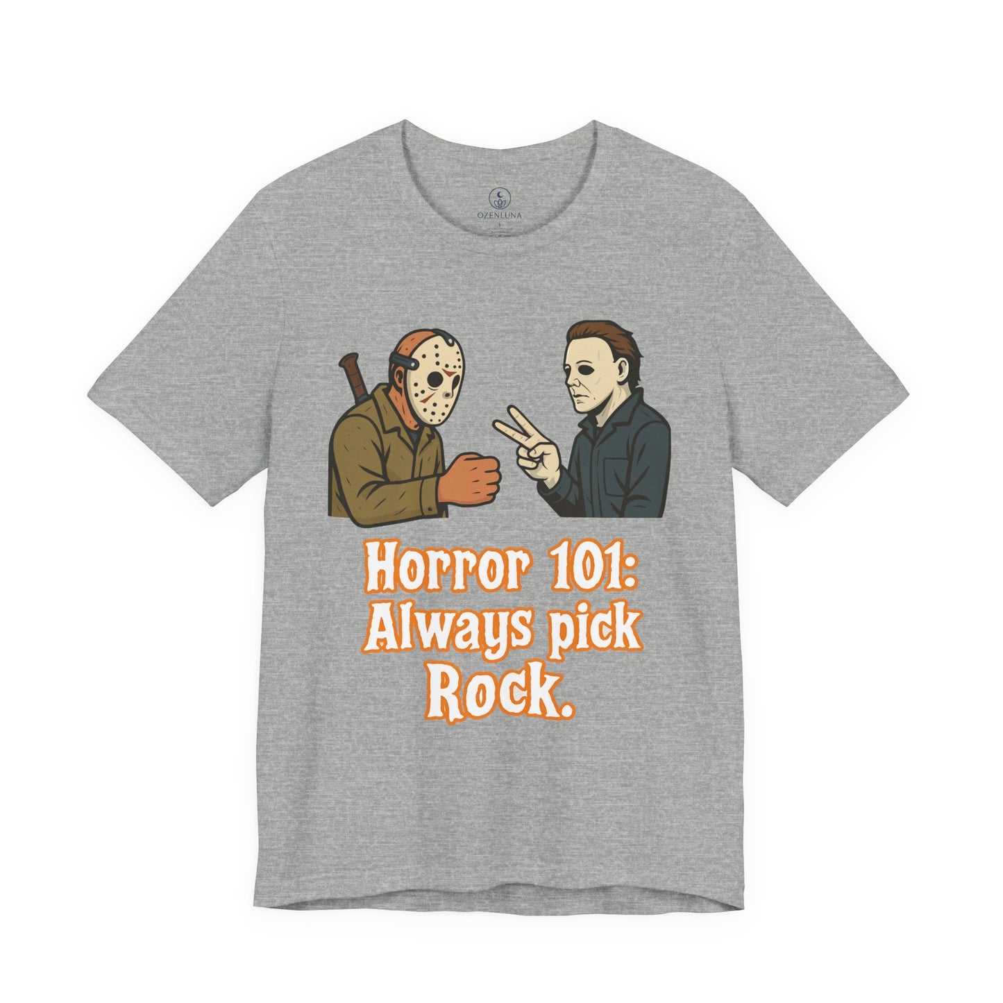 Horror-Themed T-Shirt, Horror Movie Fan Tee, Gift for Horror Lovers, Fun Graphic Tee, Halloween Costume Shirt