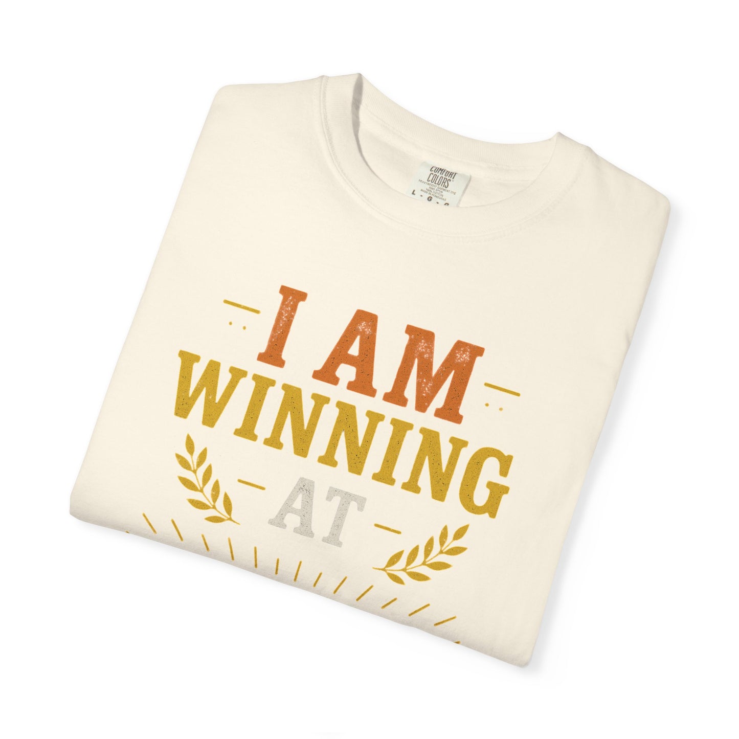 Winning at Life Unisex T-Shirt - Funny Gift, Motivational Tee, Casual Wear, Birthday Gift, Everyday Apparel