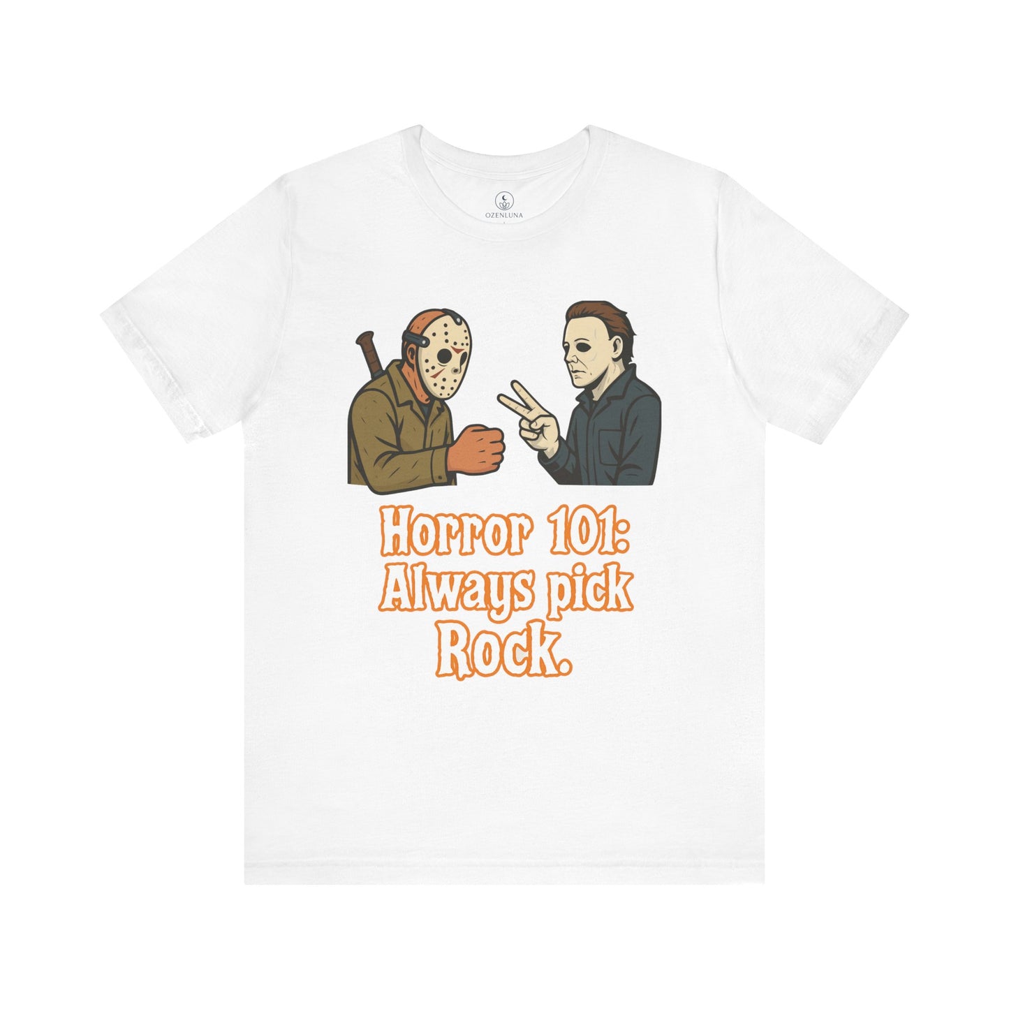 Horror-Themed T-Shirt, Horror Movie Fan Tee, Gift for Horror Lovers, Fun Graphic Tee, Halloween Costume Shirt